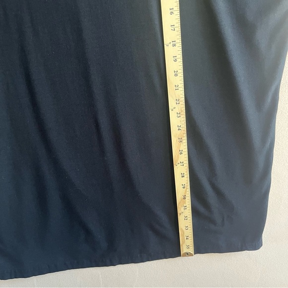 Bryn Walker Women’s Bamboo Lagom Oversized Relaxed Tunic Black Coastal Small - Picture 12 of 14